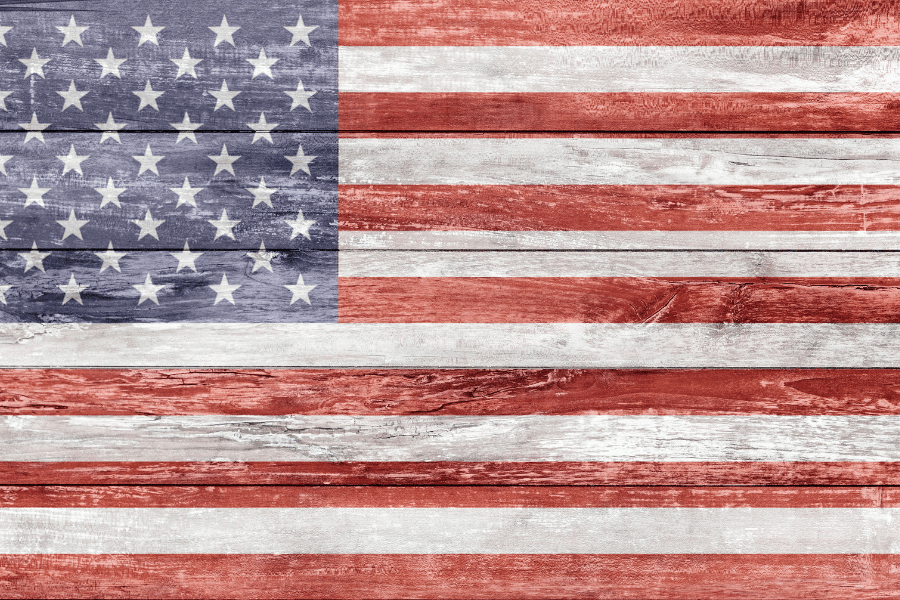 Rustic Sign or Flag