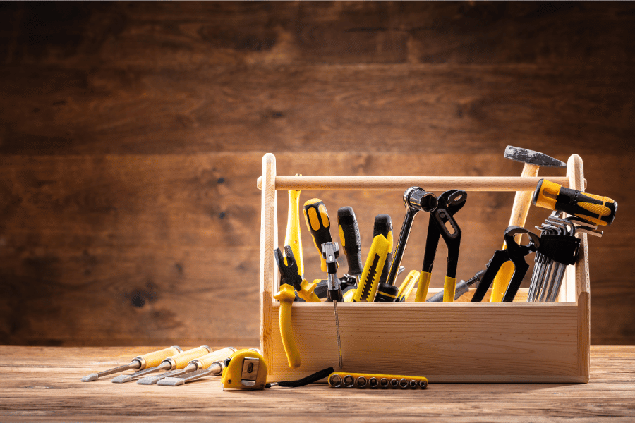 Wooden Toolbox